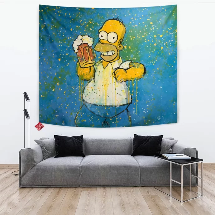 Homer Simpson Tapestry