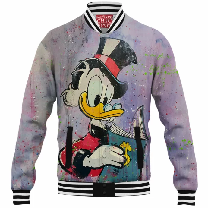 Scrooge McDuck Baseball Jacket