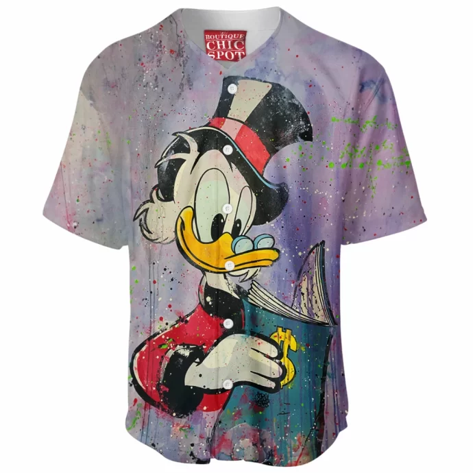 Scrooge McDuck Baseball Jersey