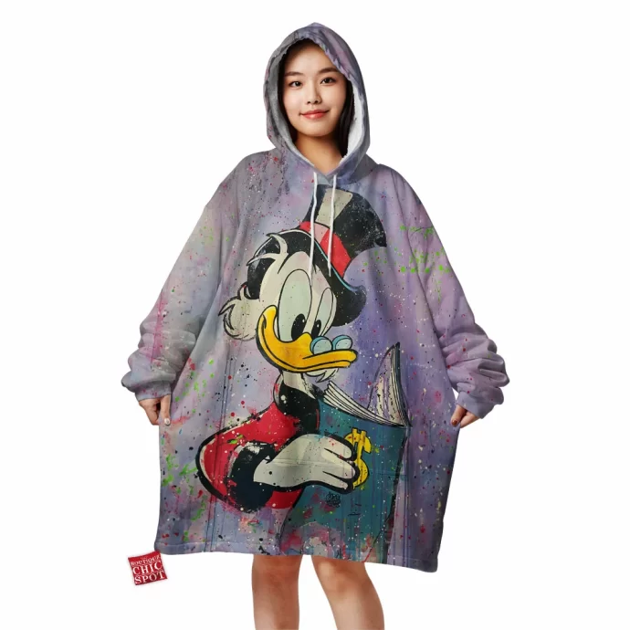 Scrooge McDuck Blanket Hoodie