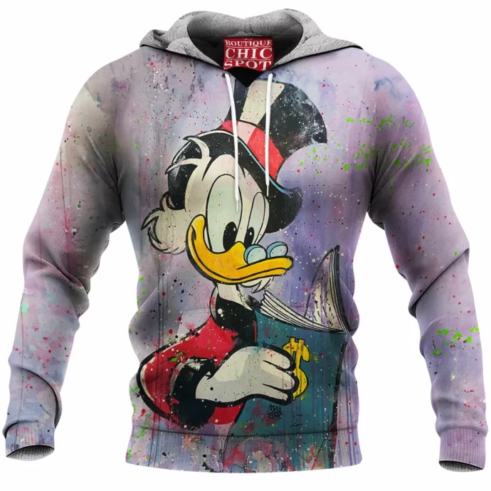 Scrooge McDuck Fleece Hoodie