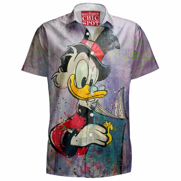 Scrooge McDuck Hawaiian Shirt