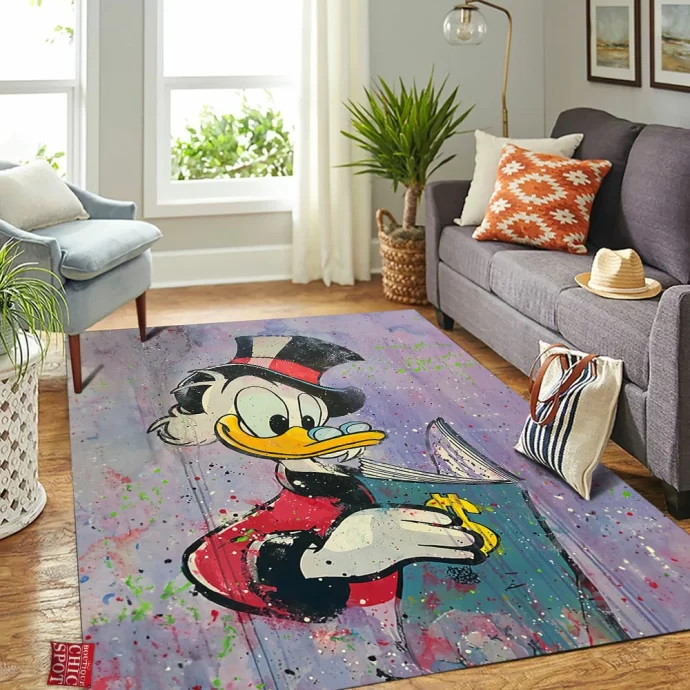 Scrooge McDuck Rectangle Rug