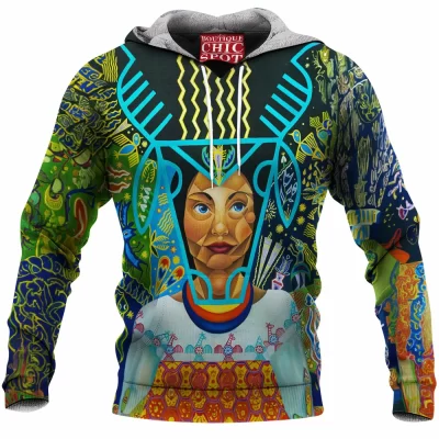 Huichol Fleece-Hoodie