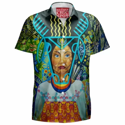 Huichol Hawaiian-Shirt