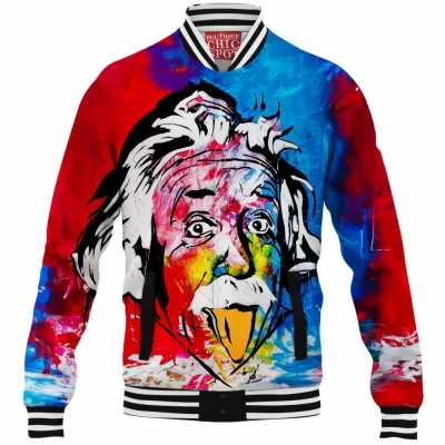 Albert Einstein Baseball-Jacket