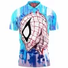 Cat Polo Shirt, Comic Polo Shirt, Spider-man Polo Shirt