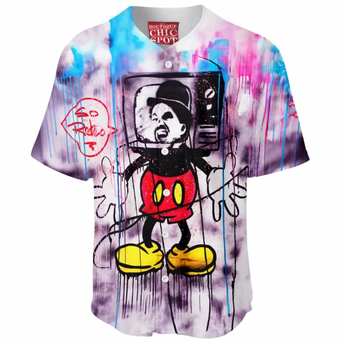 Mickey Mouse Baseball Jersey