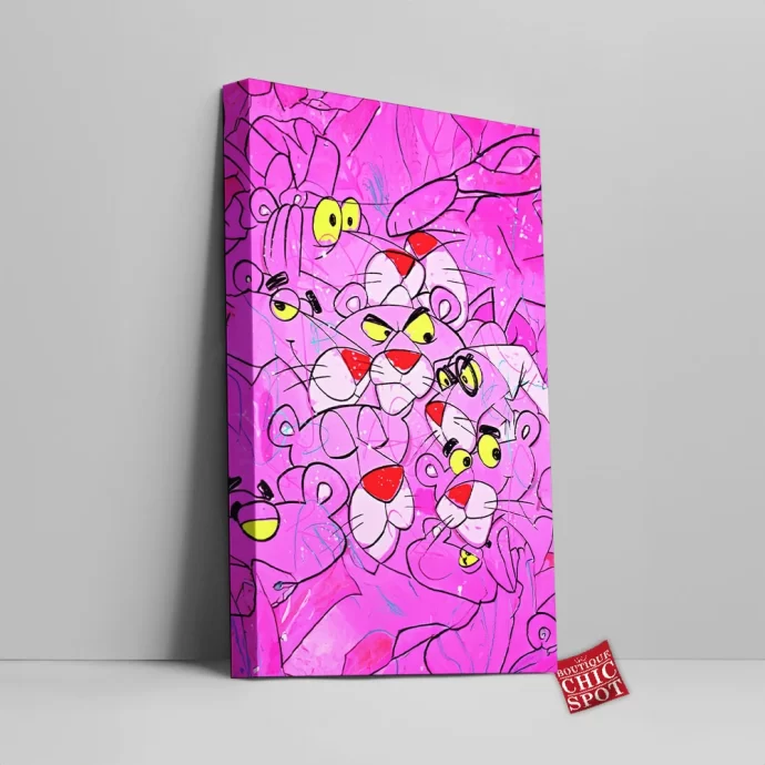 Pink Panther Canvas Wall Art