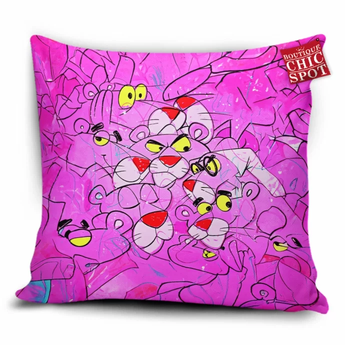 Pink Panther Pillow Cover