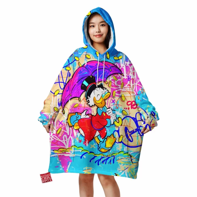 Donald Duck Blanket Hoodie