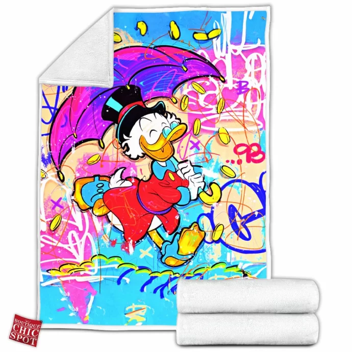 Donald Duck Fleece Blanket