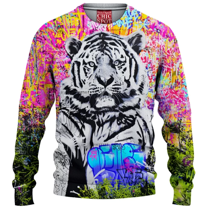 Tiger Knitted Sweater