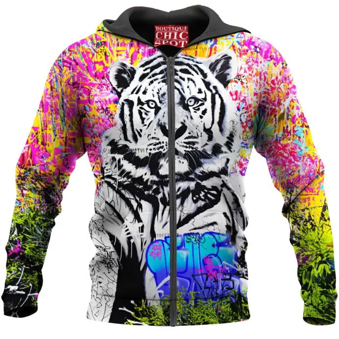 Tiger Zip Hoodie