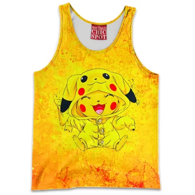 Anime Tank-Top, Pikachu Tank-Top, Pokemon Tank-Top