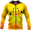 Anime Zip-Hoodie, Pikachu Zip-Hoodie, Pokemon Zip-Hoodie