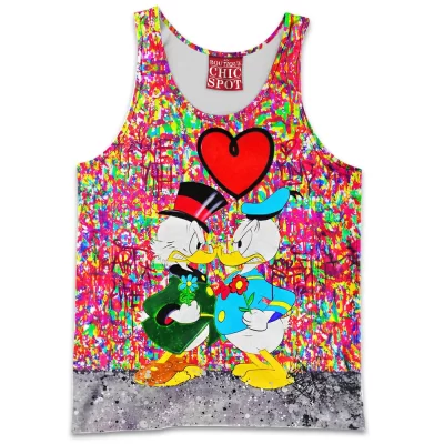 Animation Tank-Top, Donald Duck Tank-Top, Disney Tank-Top