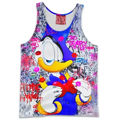 Animation Tank-Top, Donald Duck Tank-Top, Disney Tank-Top