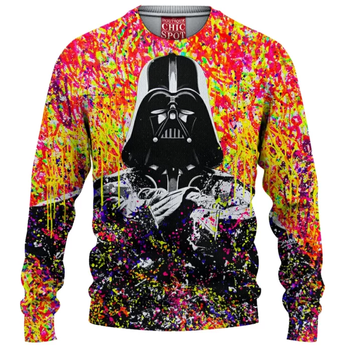 Darth Vader Knitted Sweater