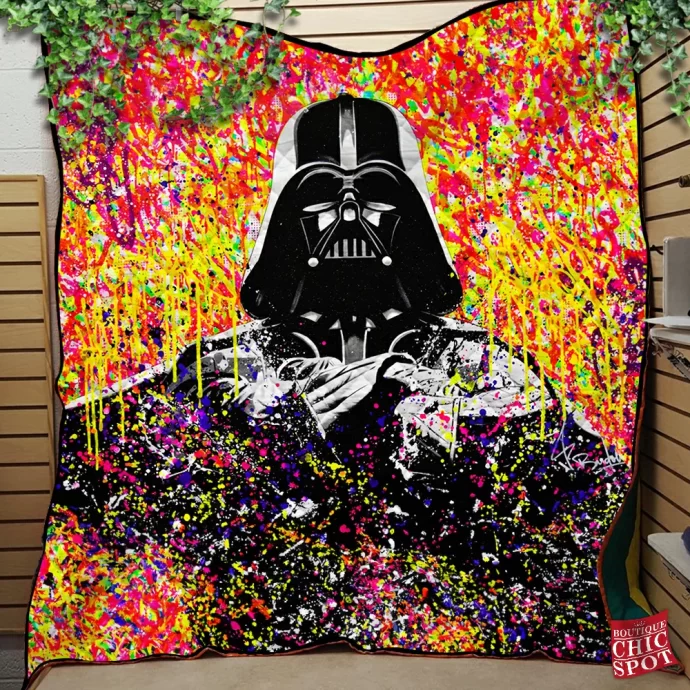 Darth Vader Quilt Blanket