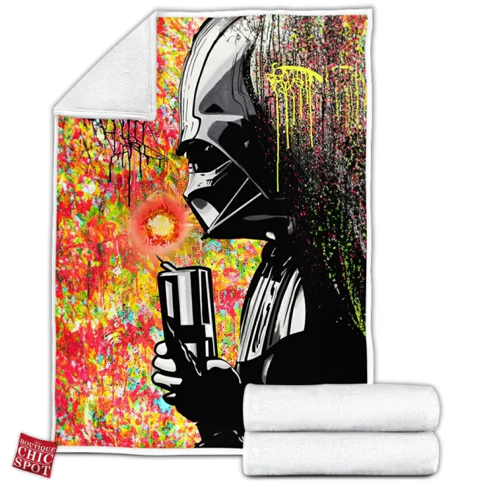 Darth Vader Fleece Blanket