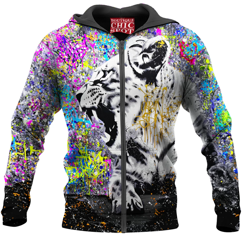 Animal Zip Hoodie, Lion Zip Hoodie 1 N HUY Boutique 8379 Zip Hoodie