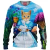 Alice Cat Knitted Sweater