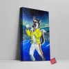 Freddie Mercury Cat Canvas Wall Art