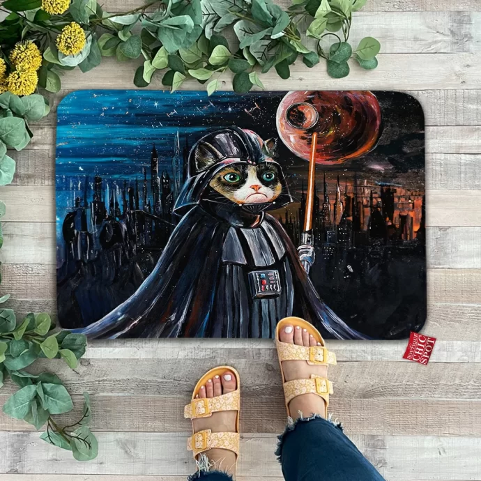 Grumpy Cat Darth Vader Doormat