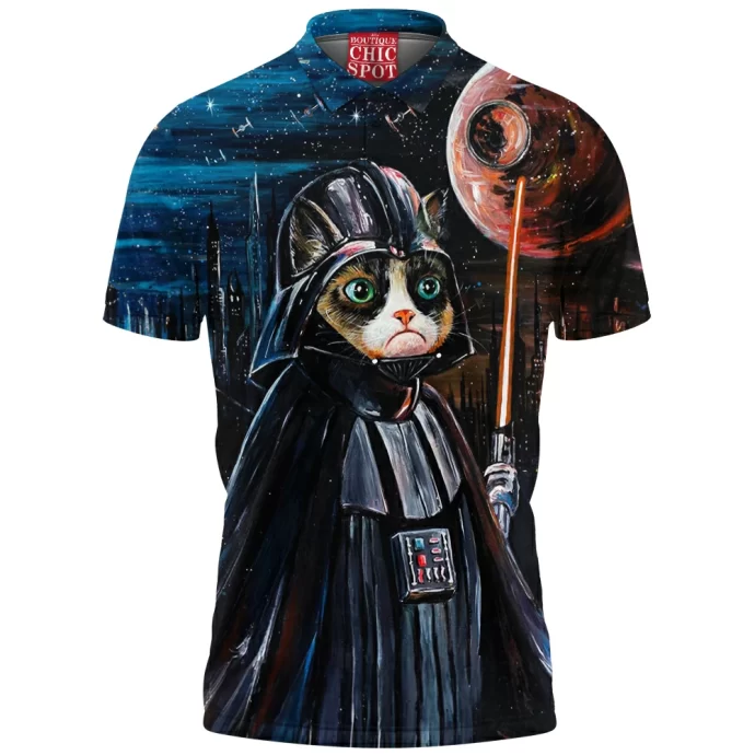 Grumpy Cat Darth Vader Polo Shirt