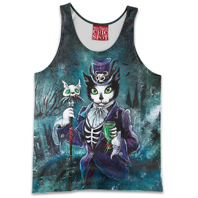 Baron Samedi Voodoo Cat Tank Top