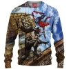 Venom Spider-man Knitted Sweater