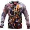 Comic Fleece-Hoodie, Doctor Doom Fleece-Hoodie, Dr Doom Fleece-Hoodie, Fantastic Four Fleece-Hoodie