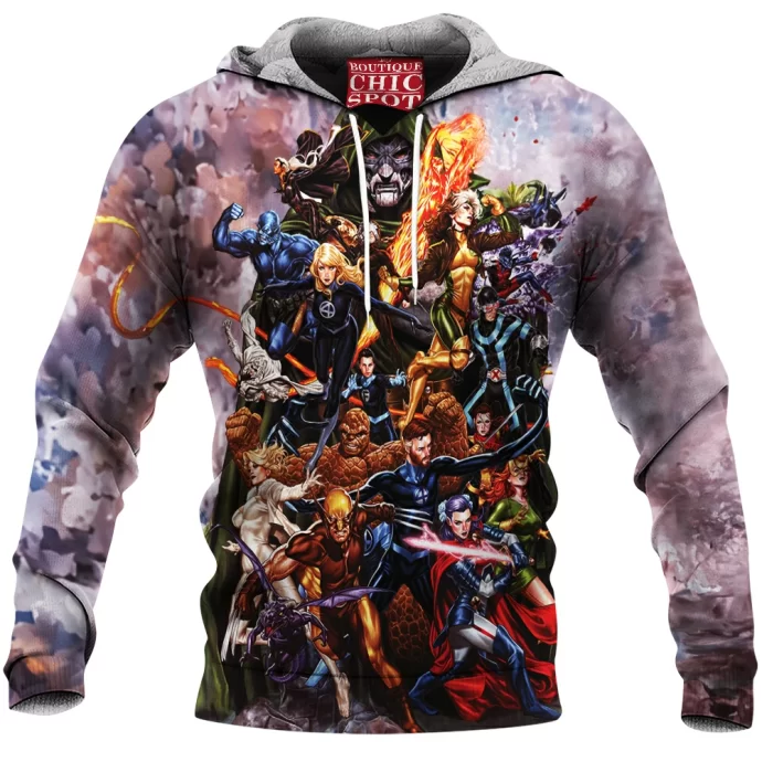 X-men Fantastic Four Fleece Hoodie