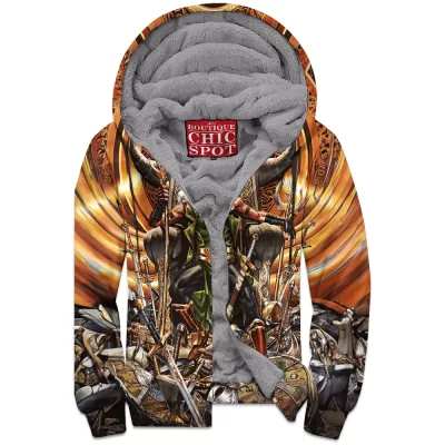 Comic Zip-Fleece-Hoodie, Loki Zip-Fleece-Hoodie