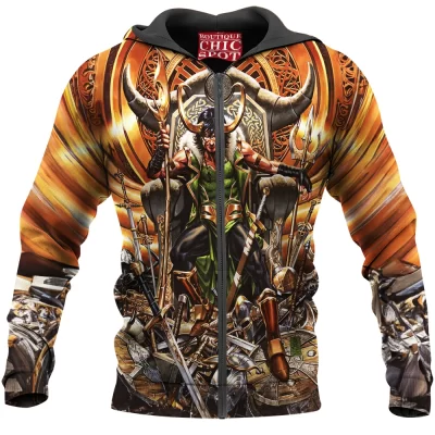 Comic Zip-Hoodie, Loki Zip-Hoodie