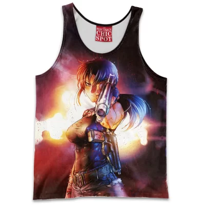 Anime Tank-Top, Black Lagoon Tank-Top, Revy Tank-Top