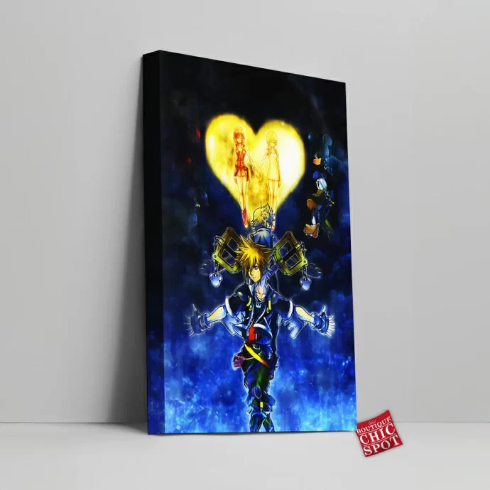 Kingdom Hearts Canvas Wall Art