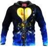 Game Zip-Hoodie, Kingdom Hearts Zip-Hoodie