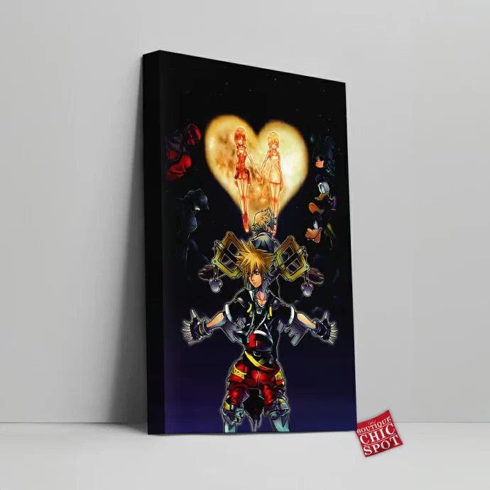 Kingdom Hearts Canvas Wall Art