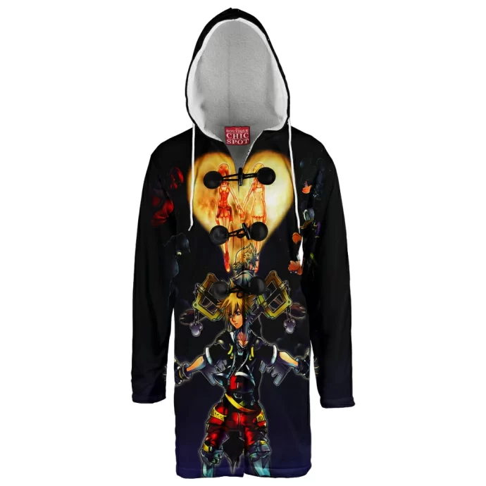 Kingdom Hearts Hooded Cloak Coat