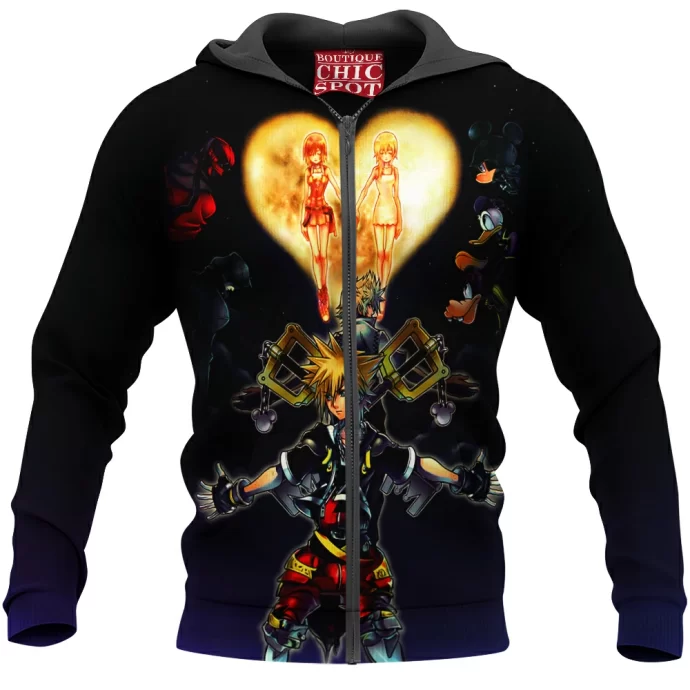 Kingdom Hearts Zip Hoodie