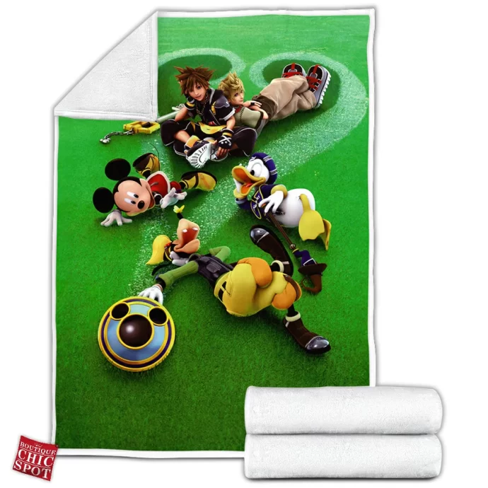 Kingdom Hearts Fleece Blanket