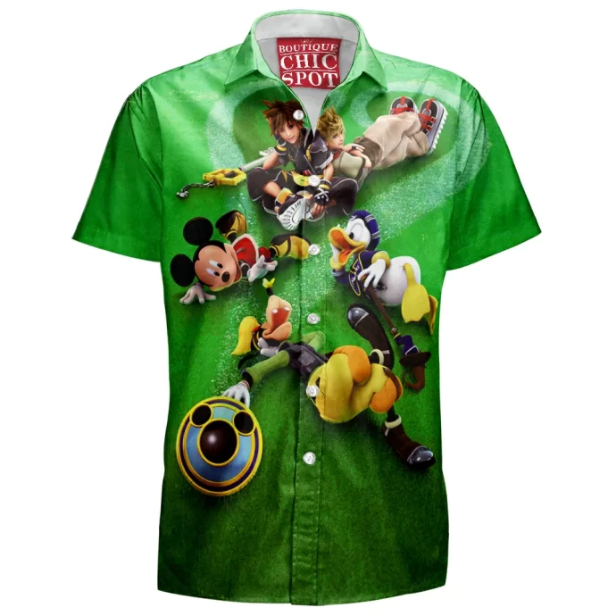 Kingdom Hearts Hawaiian Shirt