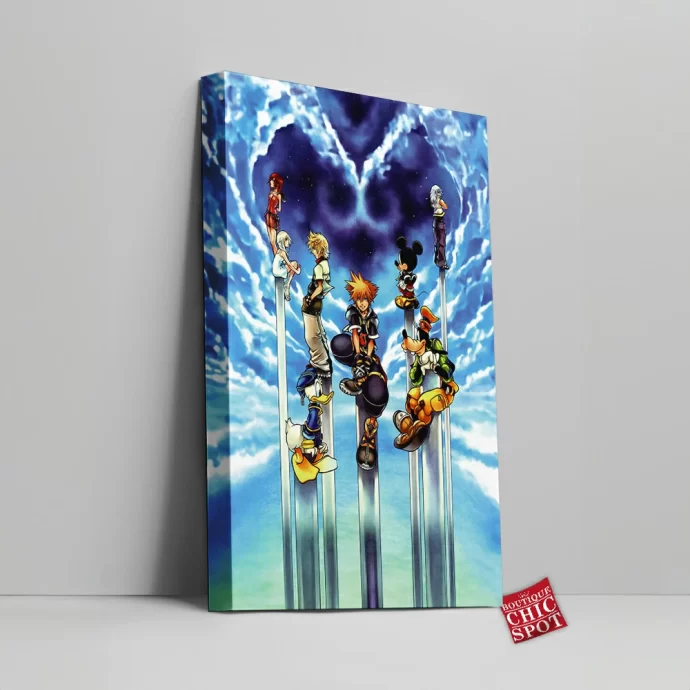 Kingdom Hearts Canvas Wall Art