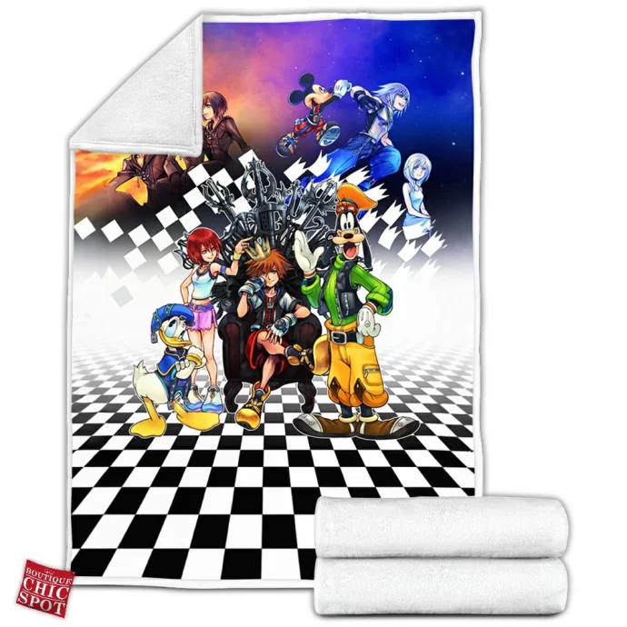 Kingdom Hearts Fleece Blanket