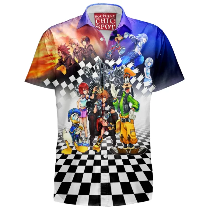 Kingdom Hearts Hawaiian Shirt