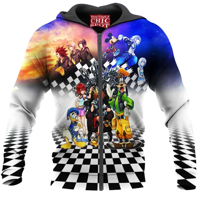 Kingdom Hearts Zip Hoodie