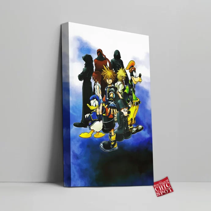 Kingdom Hearts Canvas Wall Art