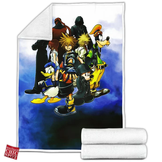 Kingdom Hearts Fleece Blanket